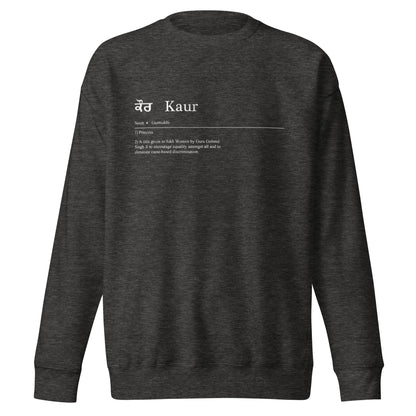 Kaur by Definition Sweatshirt (with White Detailing)