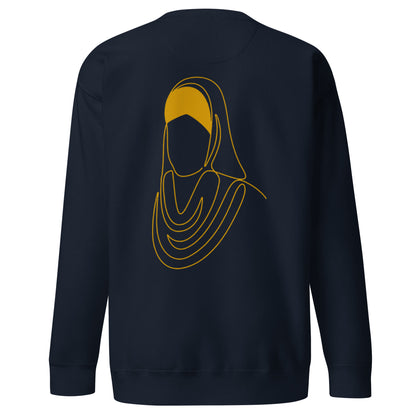 Kaur by Definition Premium Sweatshirt (with White Detailing)